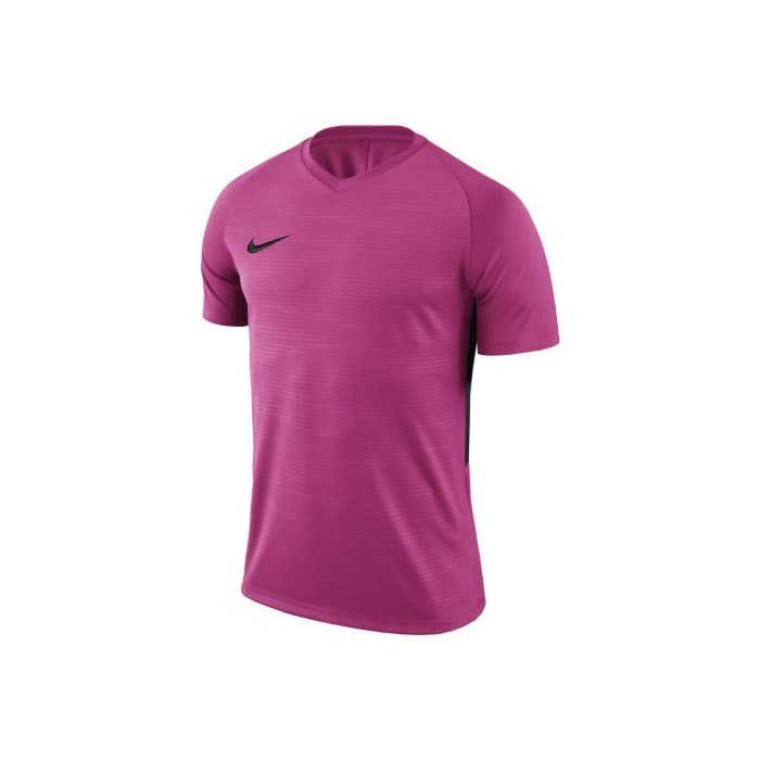 Fitness Nike Tiempo Premier SS Camiseta, Hombre, Rosa