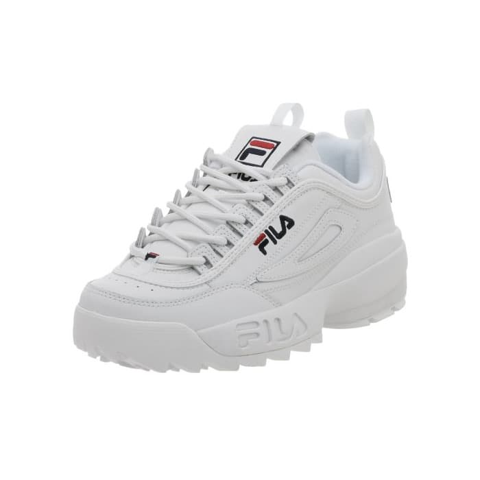 Fashion Fila Disruptor II - Zapatillas para Hombre, Blanco