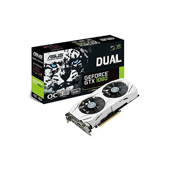 Electronic ASUS DUAL-GTX1060-O3G - Tarjeta gráfica