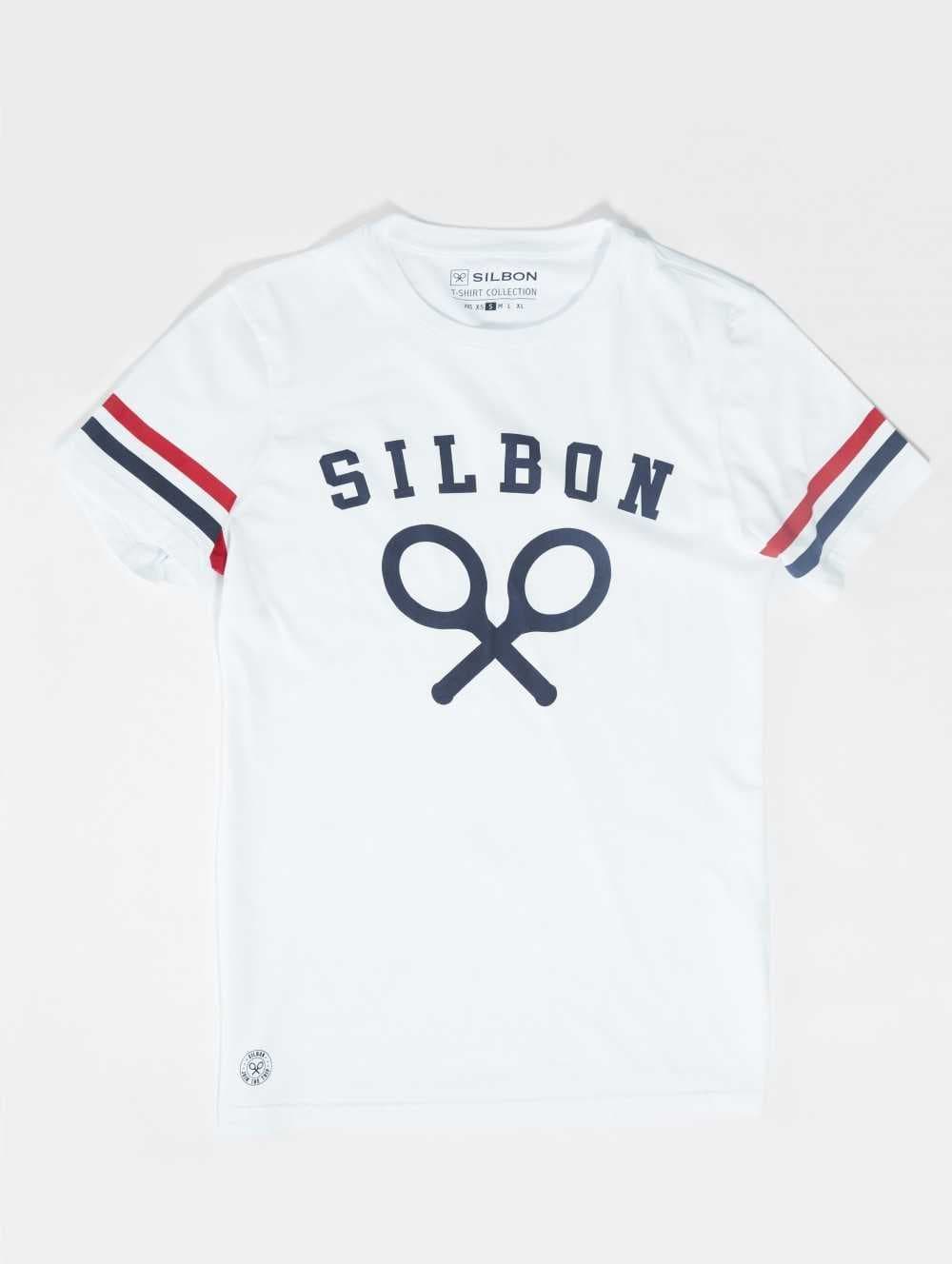 Moda Camiseta retro para hombre, de Silbon