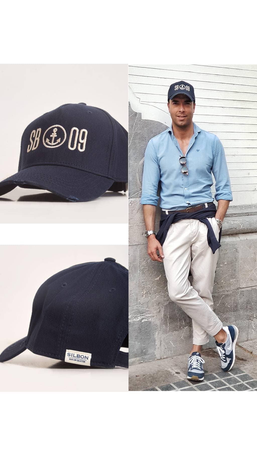 Fashion Gorra de hombre - SILBON