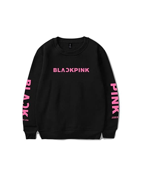 Moda SIMYJOY Unisex Sudadera como Regalo de San Valentín Sudadera KPOP Blackpink Sudadera