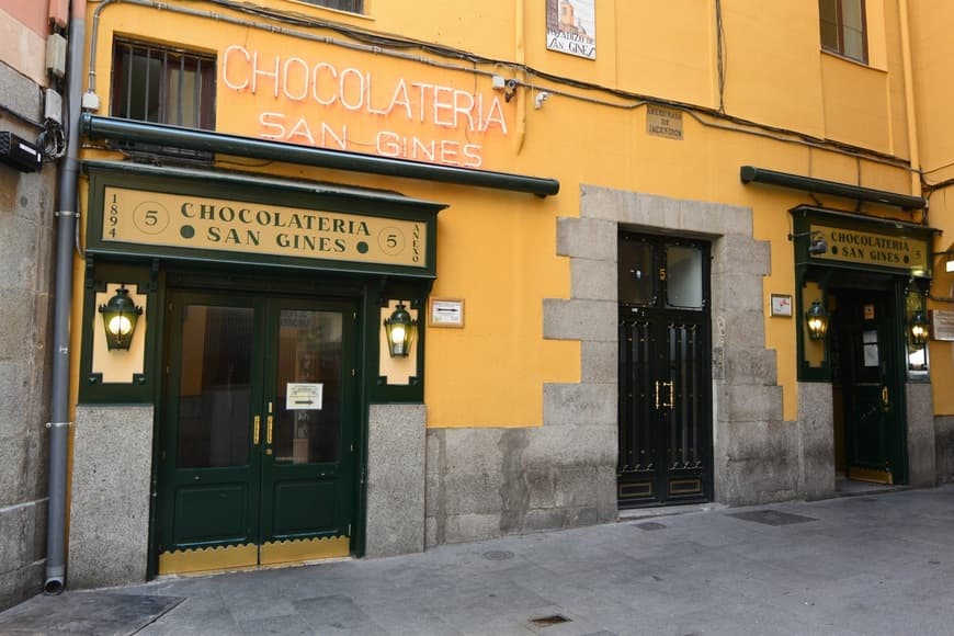 Restaurantes Chocolatería San Ginés