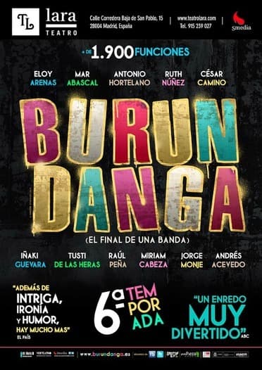 Moda Burundanga | Teatro LARA