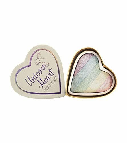 Beauty Makeup Revolution I Heart Makeup Unicorns Heart Highlighter Rozświetlacz do twarzy 10g