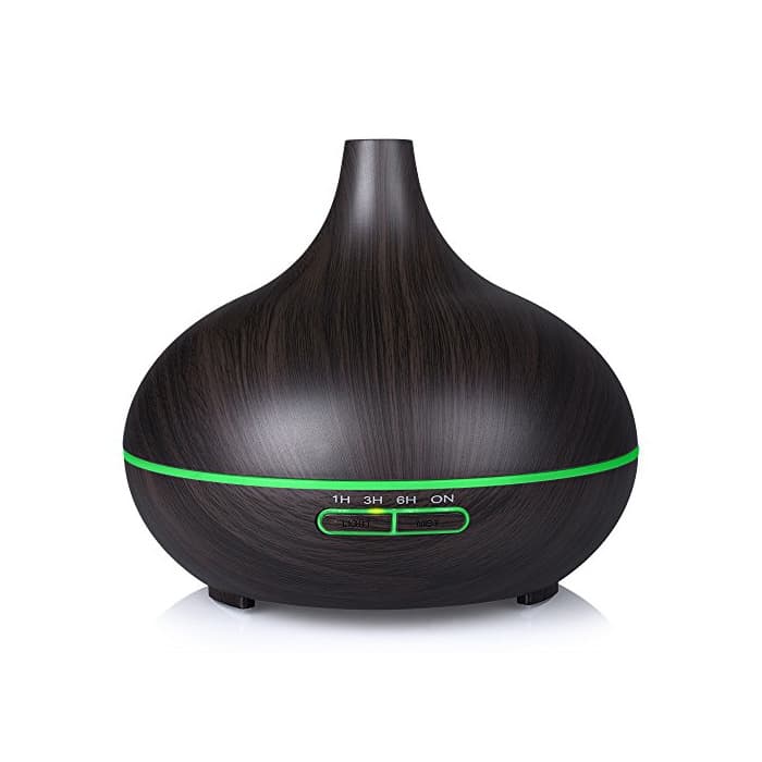 Home VicTsing 300ml Humidificador aromaterapia Ultrasónico, Difusor de Aromas/ Aceites Esenciales, bastante silencioso,