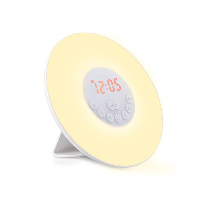 Home Navaris despertador LED con Wake Up Light