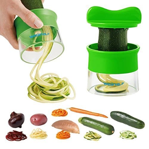 Elemento de la categoría hogar Cortador de Verduras Frutas en Espiral Multifuncional WEINAS® Mini Máquina de Cortar