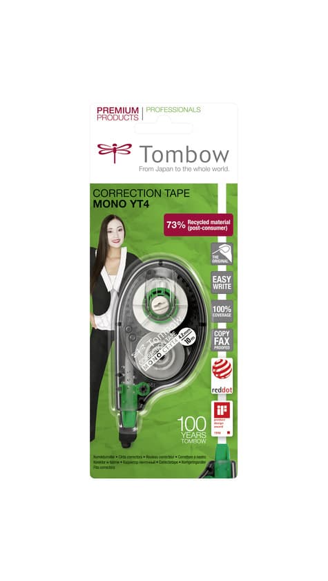 Producto Tombow Mono CT-YT4 - Cinta correctora