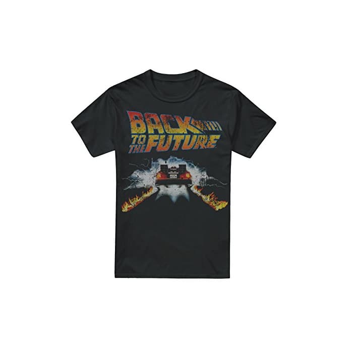 Fashion Unknown Delorean, Camiseta para Hombre, Black