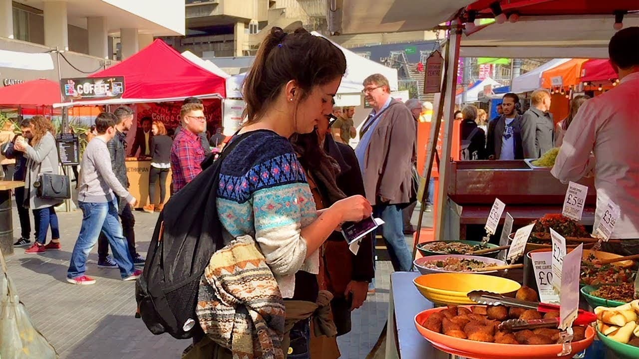 Lugar Southbank Centre Food Market