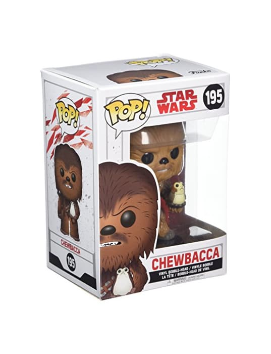 Game FunKo - Pop! Bobble Colección Star Wars - Figura Chewbacca con PORG