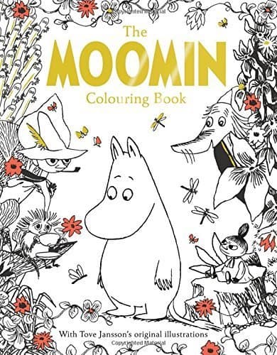 Book The Moomin Colouring Book by MACMILLAN CHILDRENS BOOKS