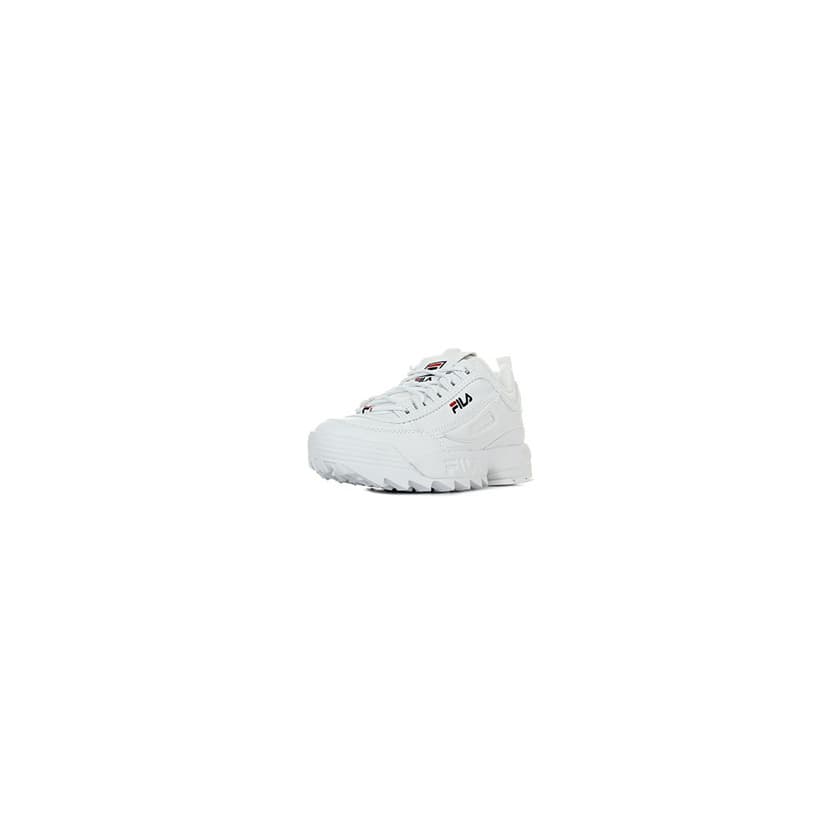 Moda Fila Zapatillas para Mujer, Blanco