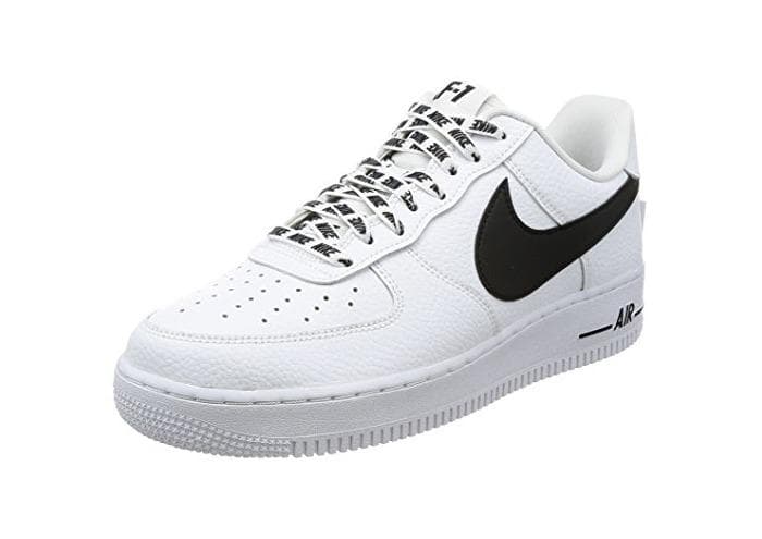 Fashion Nike Air Force 1 '07 Lv8, Zapatillas de Gimnasia para Hombre, Blanco (Whiteblack)