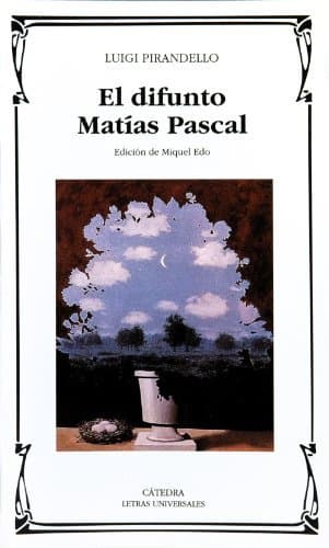 Libro El difunto Matías Pascal