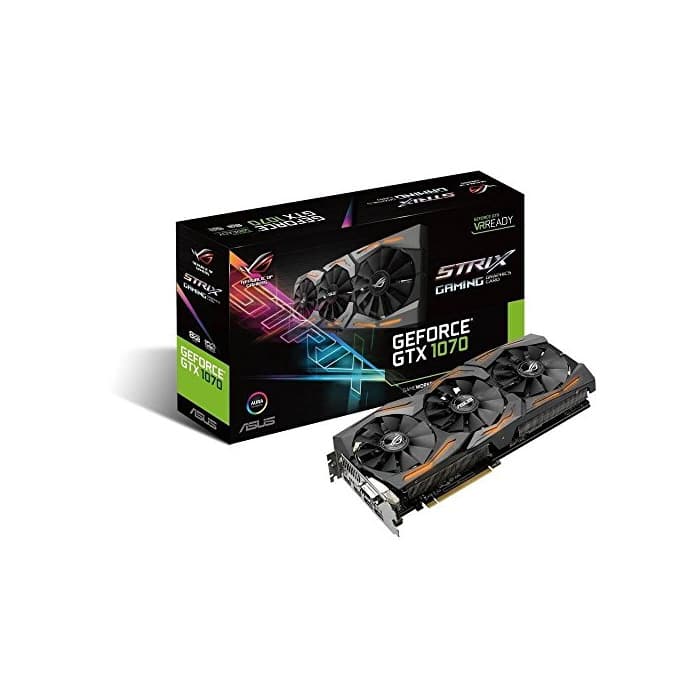 Electrónica ASUS STRIX-GTX1070-8G-GAMING - Tarjeta gráfica