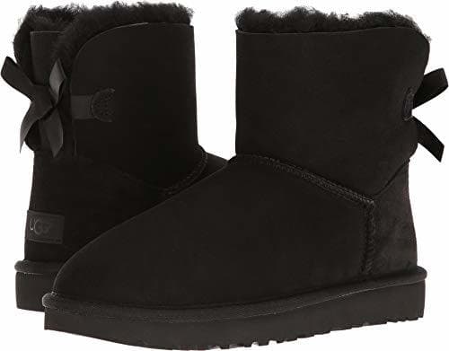 Fashion UGG Bailey Bow 1016225, Botas Cortas Mujer, Marrón