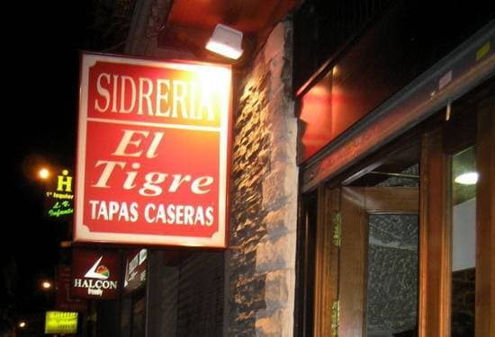 Restaurants El Tigre Sidra Bar