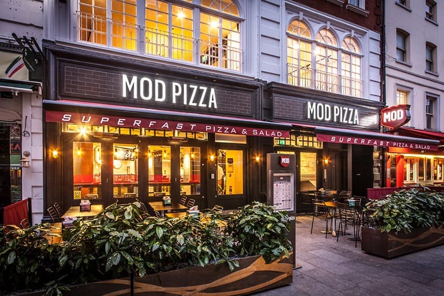 Restaurantes MOD Pizza - Leicester Square