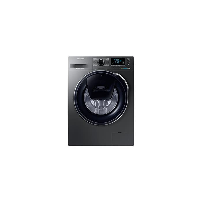 Home Samsung WW80K6414QX Independiente Carga frontal 8kg 1400RPM A+++ Acero inoxidable - Lavadora