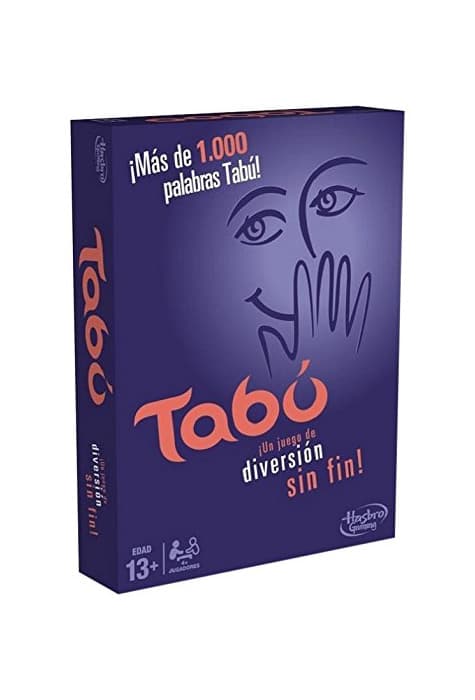 Product Hasbro Gaming- Gaming Tabú Clásico, 26.7 x 20.1 x 5.1