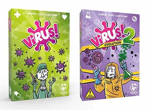 Product Outletdelocio. Pack Juego de Cartas Virus