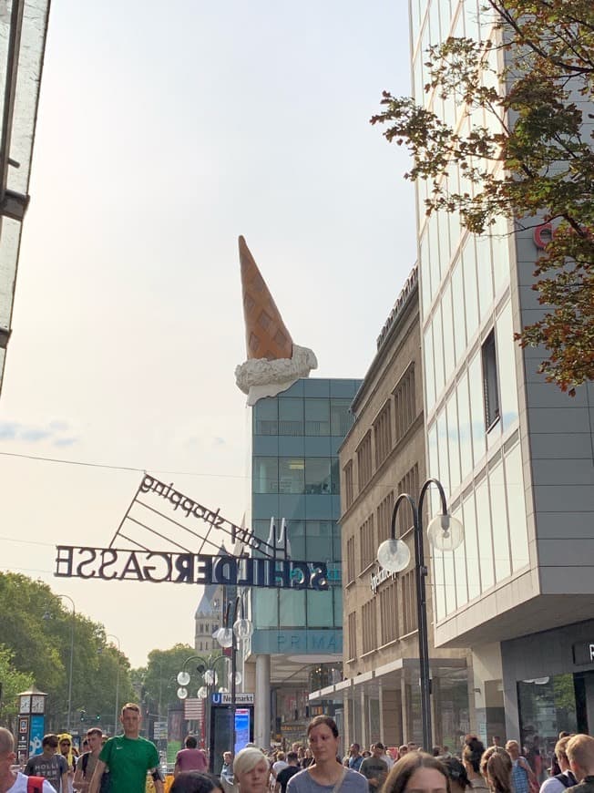 Place Schildergasse Shopping Centre Sign