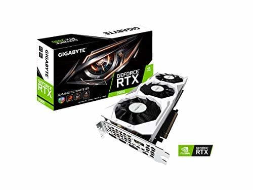 Electronic Gigabyte GeForce RTX 2080 Gaming OC White 8G GDDR6 - Tarjeta gráfica