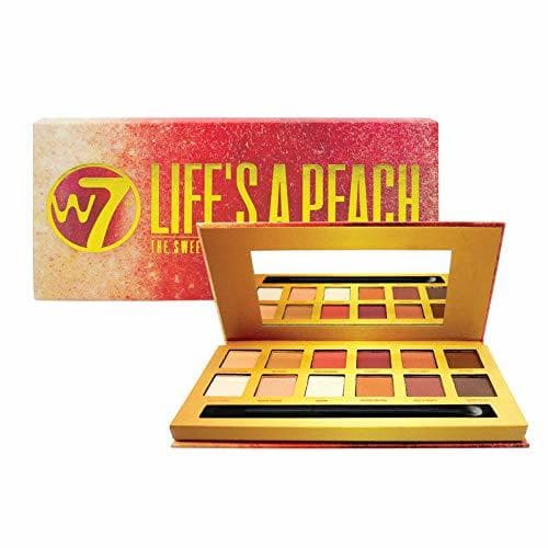 Belleza W7 W7 Life's A Peach 12pc Eye Color Palatte 9.6g