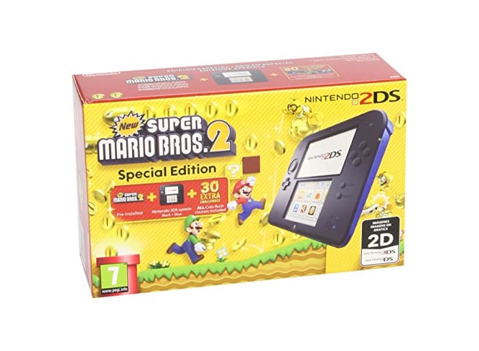 Electronic Nintendo 2DS - Consola, Color Azul