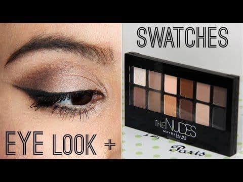 Fashion Paleta The Nudes - Maybelline - YouTube