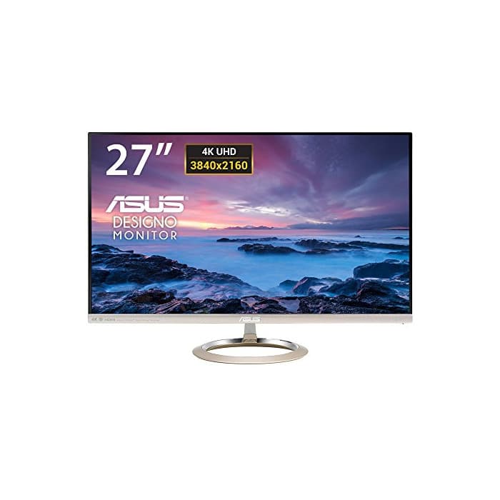 Electronic ASUS Designo MX27UC 27" 4K Ultra HD AH-IPS Negro, Oro Pantalla para