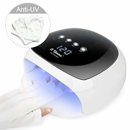 Beauty Lámpara LED UV Uñas O'Vinna 52W Secador de Uñas para Manicura/Pedicura con