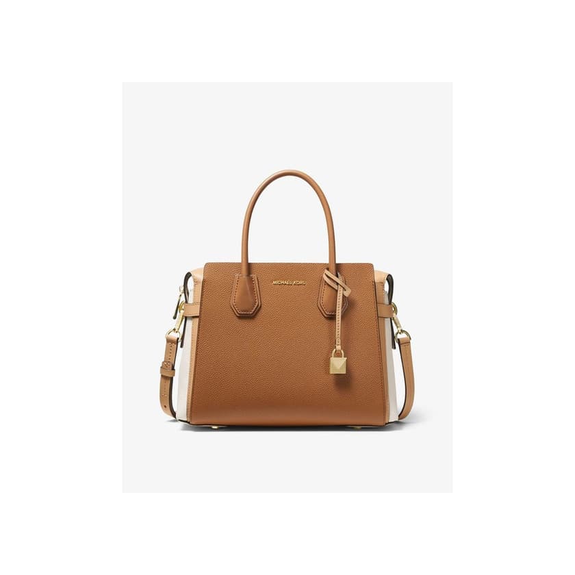 Producto Bolso Satchel Mercer Mediano De Piel Granulada En Tres Tonos ...