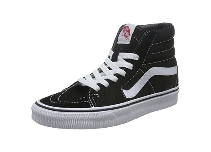 Moda Vans, Zapatillas Altas Unisex Adulto, Negro