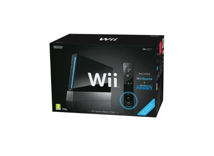 Electrónica Nintendo Wii (Black) with Wii Sports