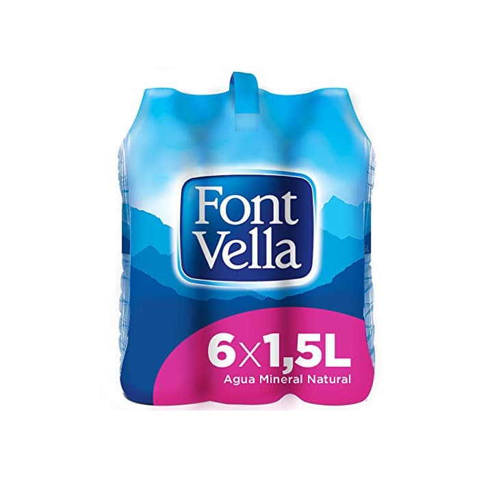 Product Font Vella Agua Mineral Natural - Pack 6 x 1