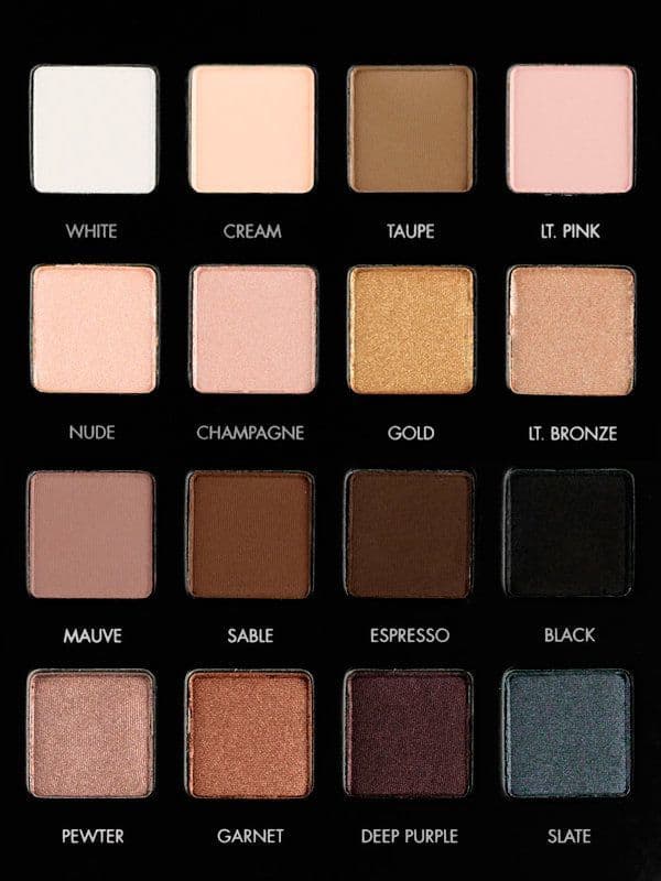 Belleza Paleta de sombra de ojos mate Lorac Pro