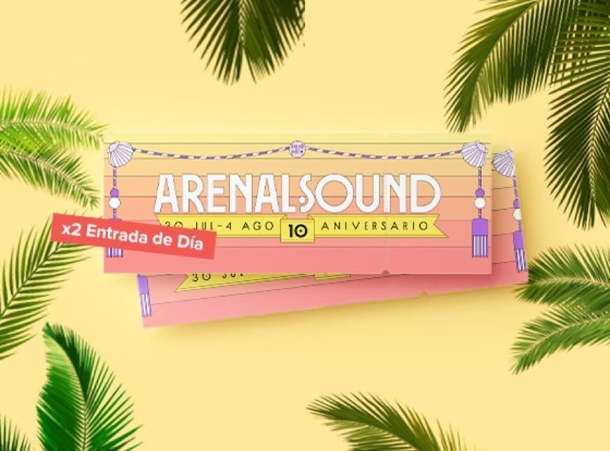 Fashion SORTEO ENTRADAS DE DÍA ARENAL SOUND  