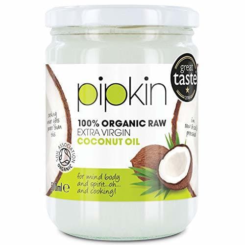 Producto pipkin Aceite de Coco 100% Orgánico, Natural, Virgen Extra Puro. Aceite de