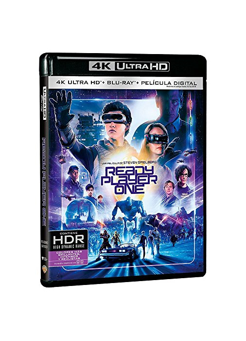 Electrónica Ready Player One Blu-Ray Uhd [Blu-ray]