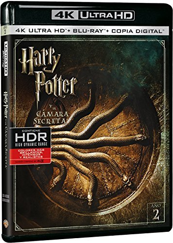 Electrónica Harry Potter Y La Camara Secreta Blu-Ray Uhd [Blu-ray]