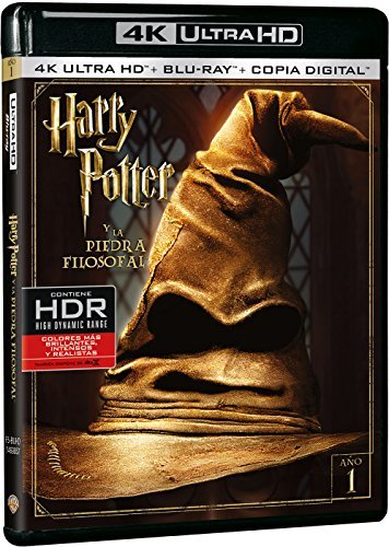 Electrónica Harry Potter Y La Piedra Filosofal Blu-Ray Uhd [Blu-ray]