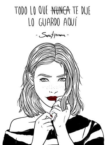 Libro Todo lo que nunca te dije lo guardo aquí (Ilustración)