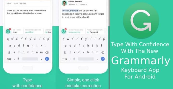 App Grammarly Keyboard