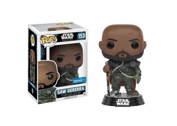 Juego Funko Pop!! Star Wars Rogue One Saw Gererra Walmart Exclusive #153 by