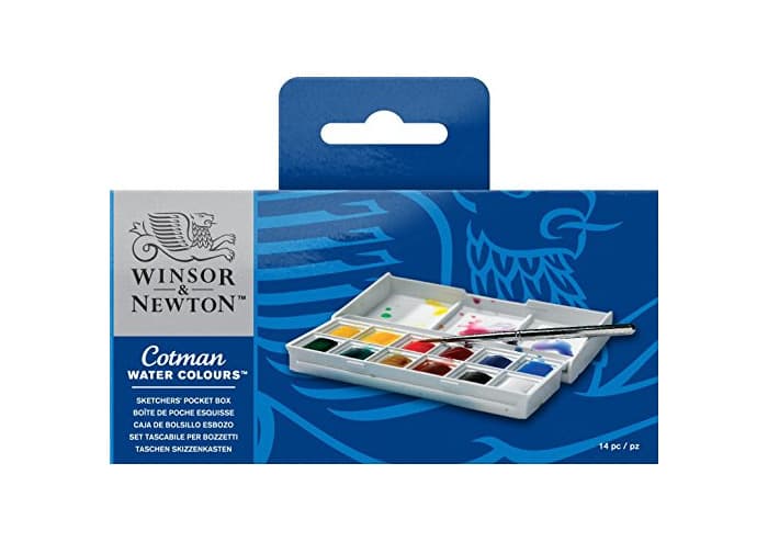 Producto Winsor & Newton Sketcher Cotman Caja plástica de acuarela