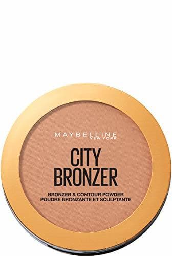 Beauty Maybelline Polvos Bronceadores Mate City Bronze Tono 300 Deep Cool Pieles Oscuras