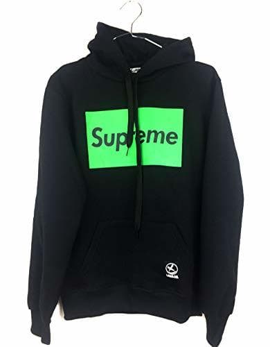 Fashion Uissos Sudadera Supreme Capucha Moda para Hombre Estilo Casual Invierno